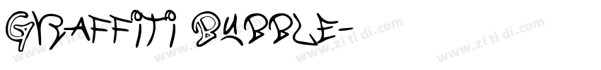 Graffiti Bubble字体转换